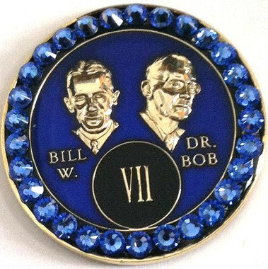 Blue Recovery Medallions