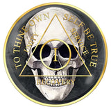 Skull AA Medallion Years 1-10