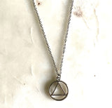 AA Symbol Serenity Necklace