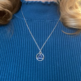 AA Symbol Serenity Necklace