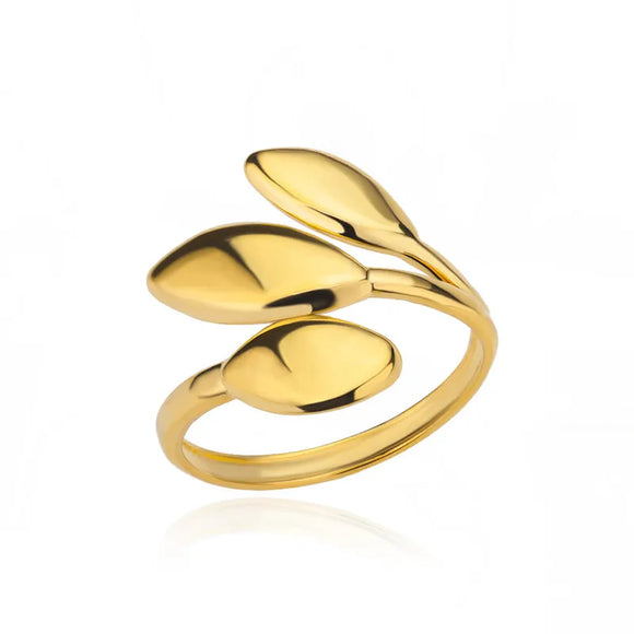 Spiral Leaf Serenity Ring™