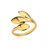 Spiral Leaf Serenity Ring™