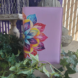 Blossom AA Double Book Cover in Purple
