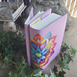 Blossom AA Double Book Cover in Purple