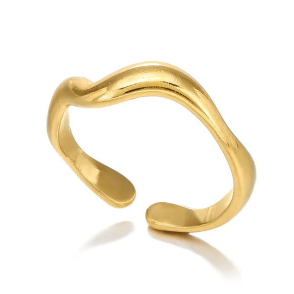 Wave Serenity Ring™ Gold