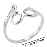 Infinity Serenity Ring™ Silver