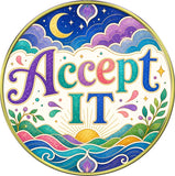Accept It Recovery Medallion