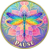 Pause Dragonfly Recovery Medallion