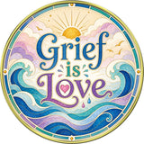 Grief is Love Recovery Medallion