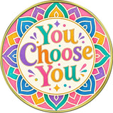 Let Them, You Choose You Recovery Medallion