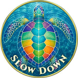 Slow Down Sea Turtle Recovery Medallion