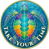 Slow Down Sea Turtle Recovery Medallion