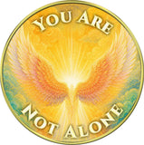 I Am With You Angel Recovery Medallion