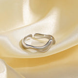 Wave Serenity Ring™ Silver