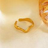 Wave Serenity Ring™ Gold