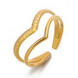 Chevron Serenity Ring™