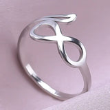 Infinity Serenity Ring™ Silver