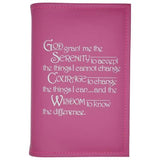 AA Single Book Cover for AA Big Book Hardcover w/Serenity Prayer