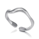 Wave Serenity Ring™ Silver