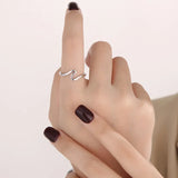 Ocean Wave Serenity Ring™ Silver