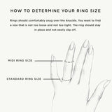 Brilliant Triangle Serenity Ring™