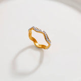 Sparkle Wave Serenity Ring™