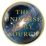 God 12-Step Medallion: The Universe is My Source