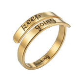 Keep Going Serenity Ring™ Gold