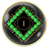 Clean Time NA Medallion Black w/Neon Green Yrs 1-40