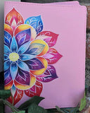 Blossom AA Double Book Cover in Soft Pink