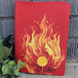 Out of the Fire AA Double Book Cover Red
