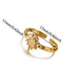 Sunlight of the Spirit Serenity Ring™ Gold
