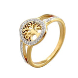 Tree of Life Serenity Ring™ Gold