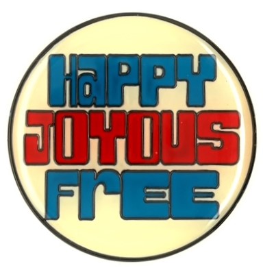 Happy Joyous and Free AA Medallion (24 hrs-40 Years)