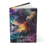 Create Journal Hardcover Abstract Art