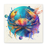 Cancer Colorful Canvas Art