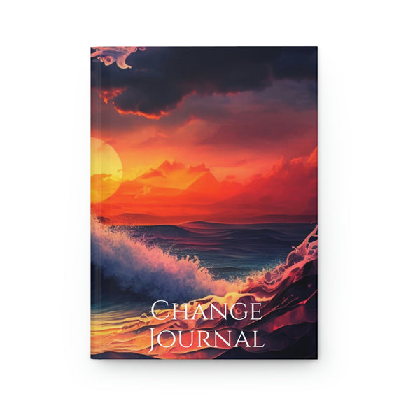 Change Journal Hardcover Abstract Art