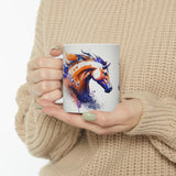 Broncos Watercolor Ceramic Mug