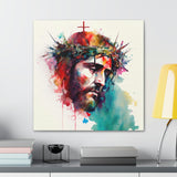 Grace of Jesus Motivational Canvas Art