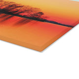 Excellence Sunset Glass Cutting Board