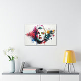 Marilyn Abstract Canvas Wall Art
