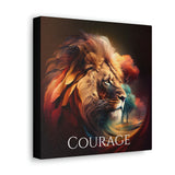 Courage Motivational Canvas Art