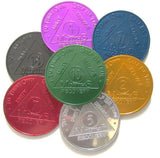 AA Medallion Aluminum Recovery Bulk SET of 10 Coins the Same (24 hrs, 1-11 months) at Your Serenity Store