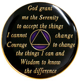 A32a: AA Medallion Purple Coin (24hr, 18 mo, Yrs 1-45) at Your Serenity Store