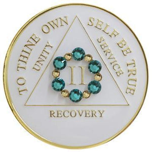 A03b: AA Medallion White Bloom (Years 1-40) at Your Serenity Store