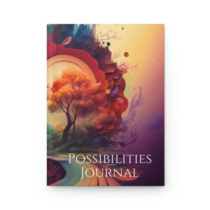 Possibilities Journal Hardcover Abstract Art