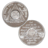 AA Desire Chip 24 Hours Aluminum Recovery Coin