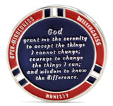 Big Patriotic AA Medallion (Yrs 1-50) at Your Serenity Store