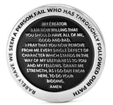 42 Year Big Raider Pirate Coin 7th Step Prayer AA Medallion Clearance at Your Serenity Store