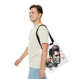 Elvis Abstract Tote Bag